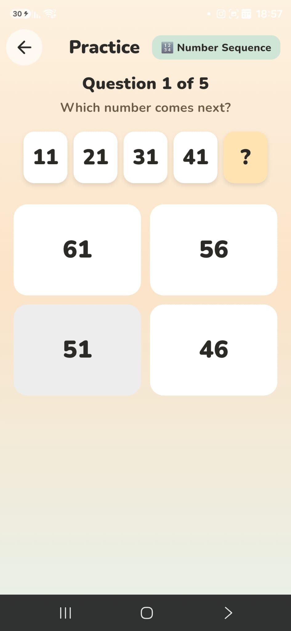 Number Sequence