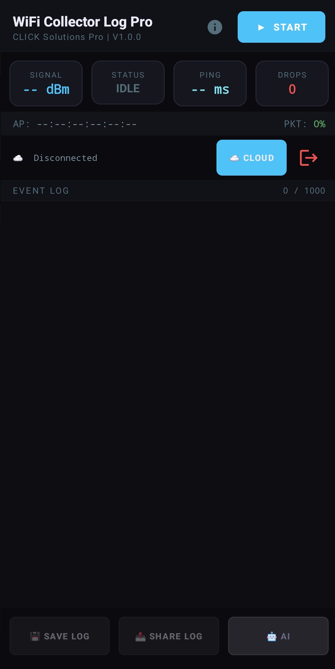 WiFi Log Collector Pro - Live Monitoring